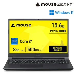 �y3�N�ۏ؁E�������Y�E�����z�m�[�g�p�\�R�� Office�t�� �V�i mouse A5-I7U01BK-A 15.6�C���` Core i7 13620H 8GB ������ 500GB SSD �m�[�gPC �V�i �}�E�X�R���s���[�^�[ �������� ��2026/3/25����p