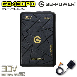 �yGB430PD�z30V�o�b�e���[ProMaX�Z�b�g PD45W���o�͋@�\����GB-POWER�W�[�r�[�p���[���M�W���p���󒲃t�@���t�����E�F�A�p