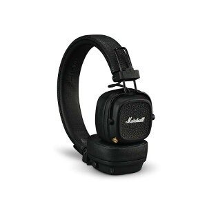 Marshall �}�[�V���� ���C�����X�w�b�h�z�� Major V Black Bluetooth 5.3 ���C�����X�w�b�h�z�� �A��100���ԍĐ�/�ʘb�Ή�/�}���`�|�C���g/�}���[�d/Qi�[�d