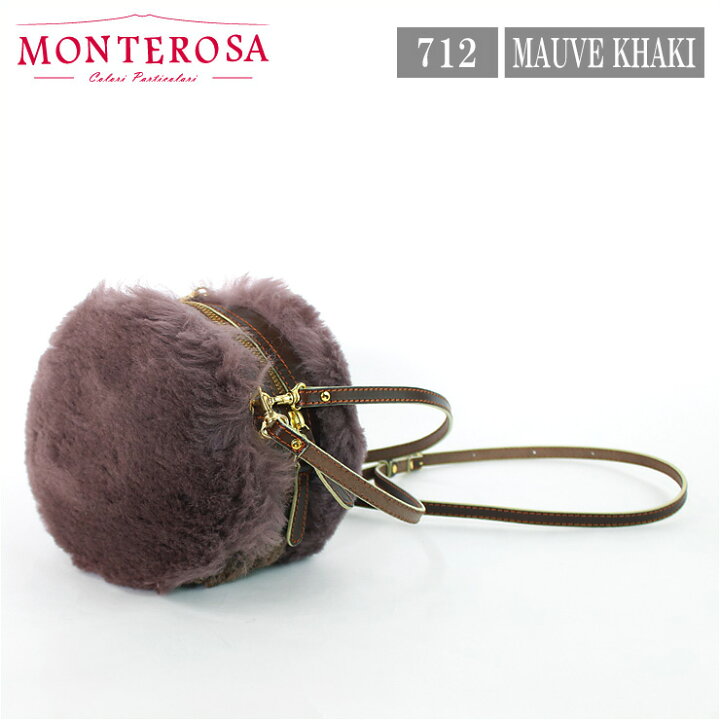 楽天市場】日本製 モンテローザ muku ムートンバッグ ショルダーバッグ  