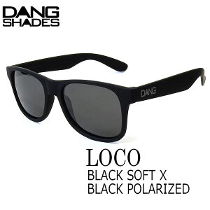 �T���O���X �t�@�b�V���� �X�|�[�c DANG SHADE �_���V�F�C�Y LOCO BLACK SOFT X BLACK POLARIZED ���R �y�� �l�C