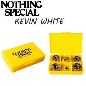 ベアリング ナッシングスペシャル KEVIN WHITE BEARINGS NOTHING SPECIAL ケビン ホワイト(8-PACK) GOLD スケート ABEC9 メール便配送