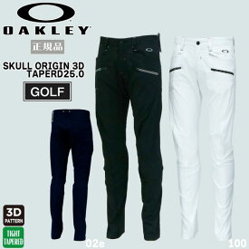 【ストアポイントアップデー】/オークリー ゴルフウェア OAKLEY SKULL ORIGIN 3D テーパード パンツ 25.0 GOLF あす楽
