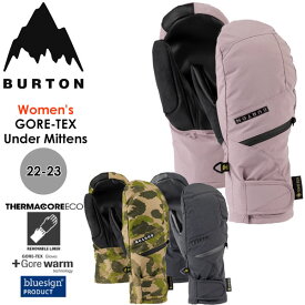 スノーボード グローブ 手袋 22-23 BURTON バートン WOMENS GORE-TEX UNDER MITT ウーマンズゴアテックスアンダーミット 22-23-GR-BTN ゴアテックス ミトン インナー付き