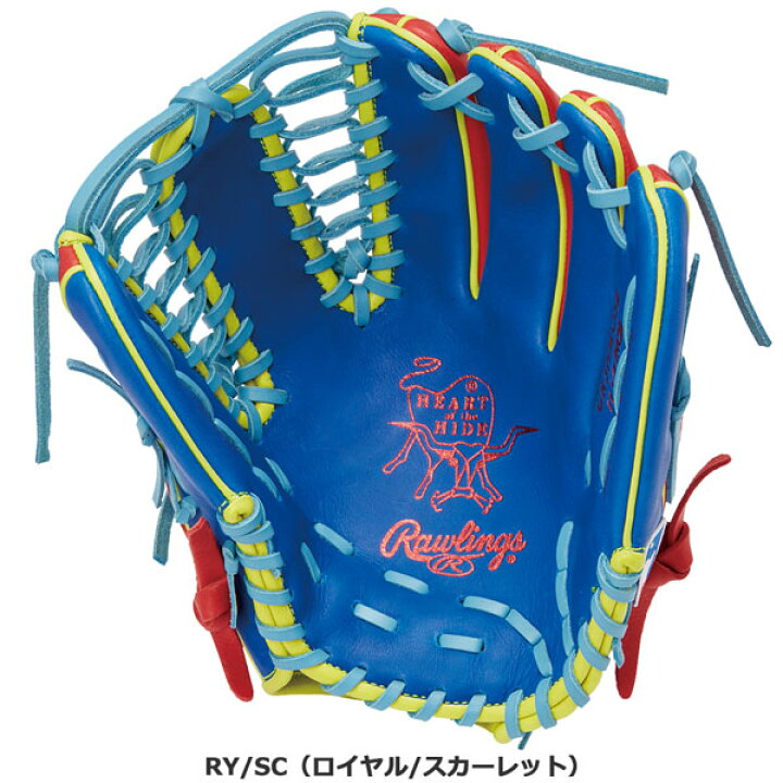 楽天市場】野球 軟式用 グローブ Rawlings ローリングス HOH MLB COLOR 