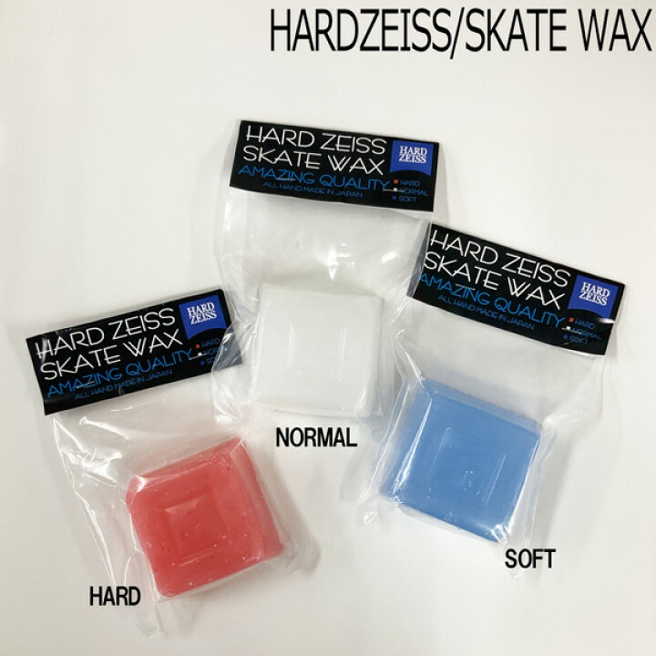 楽天市場】スケボー ワックス HARD ZEISS SKATE WAX ハードツアイス 