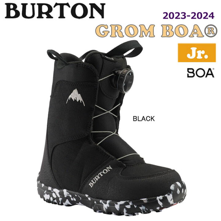 楽天市場】スノーボード ブーツ 靴 23-24 BURTON バートン GROM BOA 