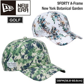 ニューエラ ゴルフ キャップ 帽子 NEW ERA 9FORTY A-Frame NewYork Botanical Garden GOLF CAP
