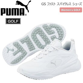 プーマ PUMA GS ファスト スパイクレス シューズ Puma White-Puma White 女性用 ゴルフシューズ