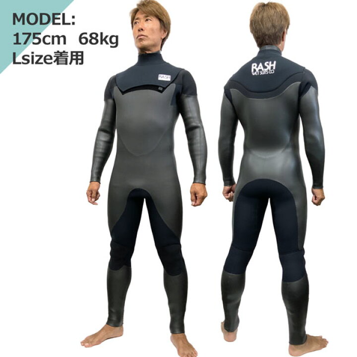 楽天市場】ウェットスーツ セミドライ 23-24 RASH ラッシュ MT NOZIP 5  