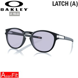 オークリー サングラス アジアンフィット ラッチ OAKLEY LATCH (A) フレーム：MATTE BLACK レンズ：PRIZM SLATE