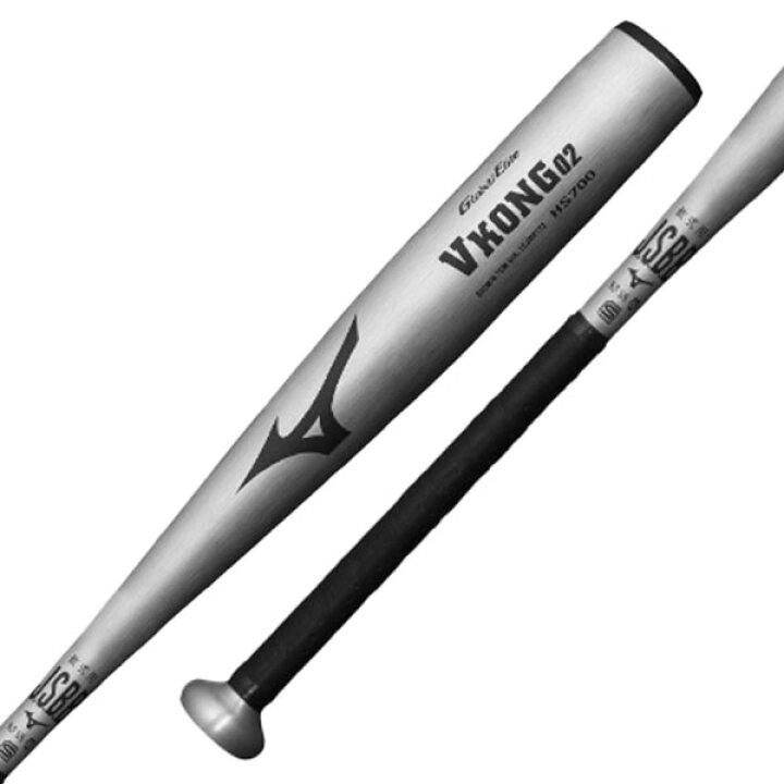 楽天市場】野球 軟式用バット 金属製 高校生 一般用 ミズノ MIZUNO V 