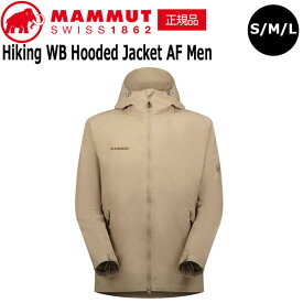 マムート MAMMUT Hiking WB Hooded Jacket AF Men savannah