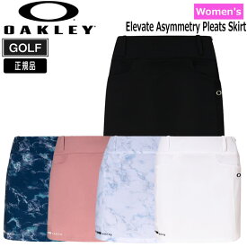 ゴルフ レディース ウェア オークリー OAKLEY ELEVATE アシンメトリー PLEATS ブリーツスカート インナースパッツ付 女性 GOLF