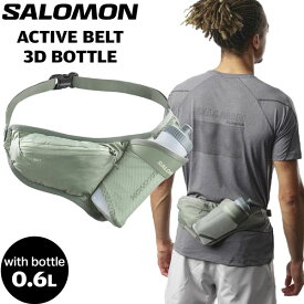 登山 トレッキング トレラン 24SS SALOMON サロモン ACTIVE BELT 3D BOTTLE アクティブベルト3ディーボトル LilyPad/LaurelWreath