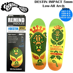 }ChC\[ REMIND INSOLES DESTIN IMPACT 5mm Low-All Arch Tommy Sandoval - Lion Ȍ`C\[