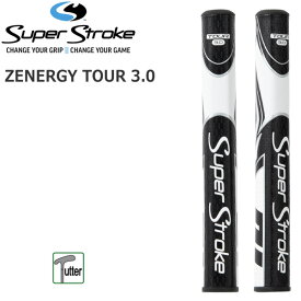 Super Stroke スーパーストローク ZENERGY TOUR 3.0 BK/WH ゴルフグリップ