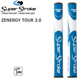 Super Stroke スーパーストローク ZENERGY TOUR 3.0 BL/WH ゴルフグリップ