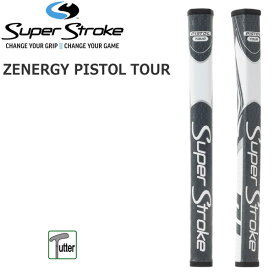 Super Stroke スーパーストローク ZENERGY PISTOL TOUR BK-WH ゴルフグリップ