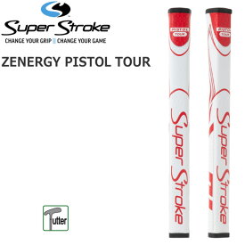 Super Stroke スーパーストローク ZENERGY PISTOL TOUR WH/RD ゴルフグリップ