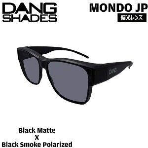 �T���O���X DANG SHADE �_���V�F�C�Y MONDO JP BLACK MATTE X BLACK SMOKE POLARIZED �����h�W�F�[�s�[