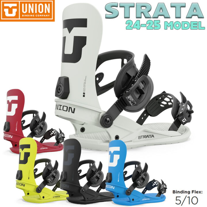楽天市場】スノーボード ビンディング 24-25 UNION ユニオン STRATA 