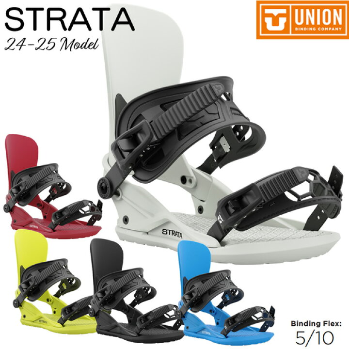 楽天市場】スノーボード ビンディング 24-25 UNION ユニオン STRATA  