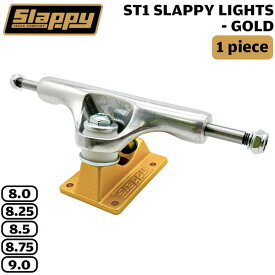 スケボートラック スラッピー SLAPPY TRUCKS ST1 LIGHT INVERTED POLISHED/GOLD 8-9 1ヶ売り