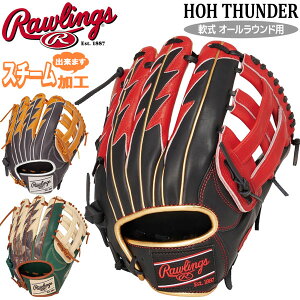 �싅 ��p �O���[�u Rawlings ���[�����O�X HOH THUNDER �I�[�����E���h�p MLB�v���[���[ GR4FHOTN65