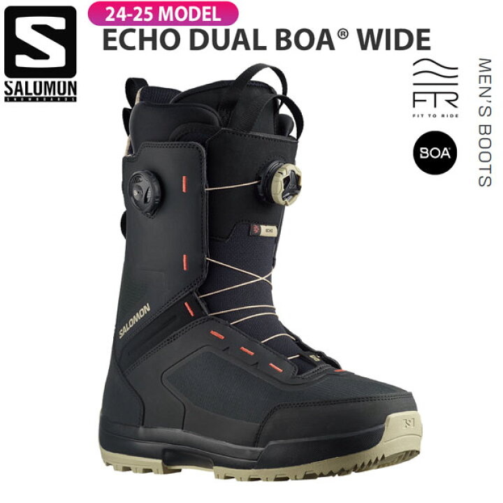 楽天市場】予約 スノーボード 靴 24-25 SALOMON サロモン ECHO DUAL  