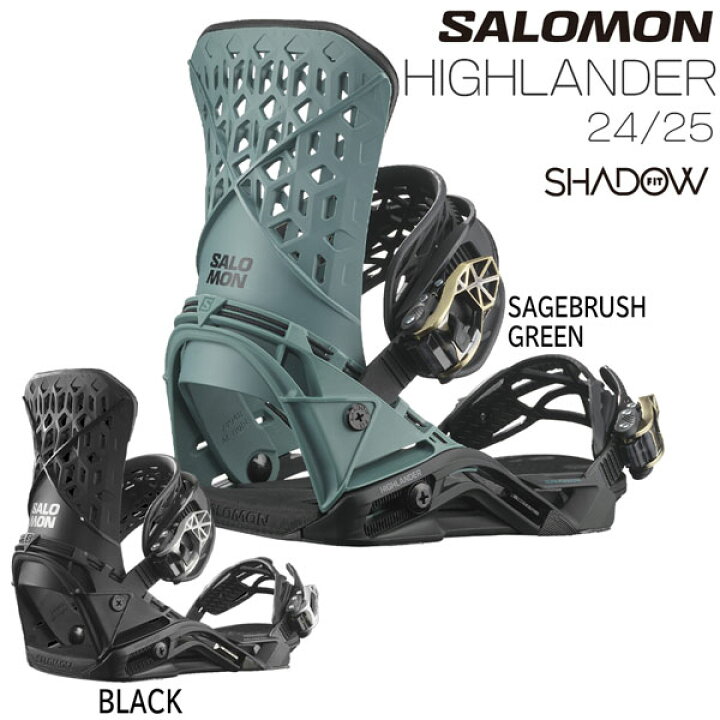 楽天市場】スノーボード ビンディング 24-25 SALOMON サロモン 