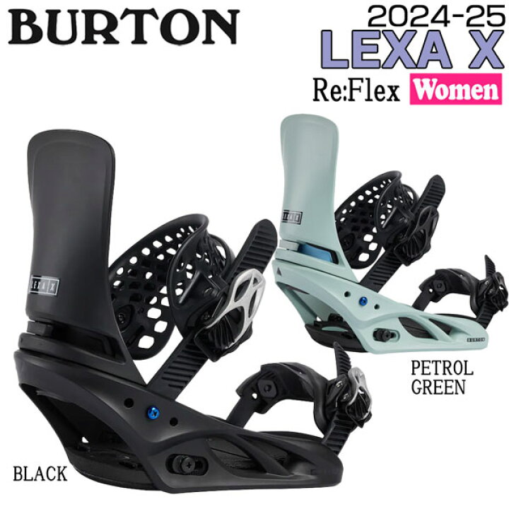 楽天市場】スノーボード ビンディング 24-25 BURTON バートン LEXA X 