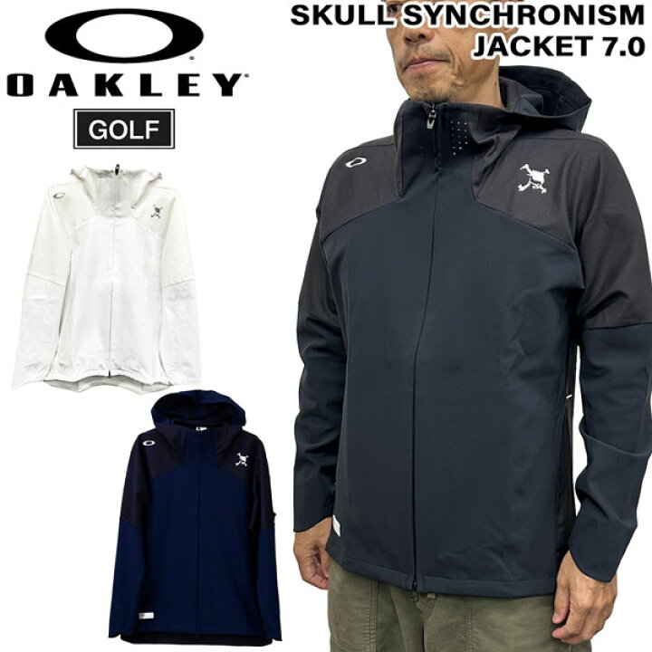 楽天市場】ゴルフ ウェア オークリー OAKLEY SKULL SYNCHRONISM JACKET  