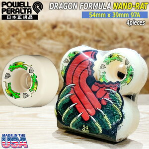 XP{[ EB[ pEGy^ POWELL PERALTA DRAGON FORMULA NANO RAT 54x39mm 97A 4Zbg hStH[~[