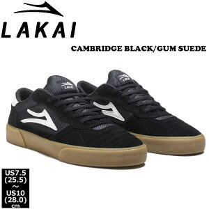 �P���u���b�W �X�P�[�g�V���[�Y LAKAI ���J�C CAMBRIDGE BLACK/GUM SUEDE SK8 OSLK203110CA