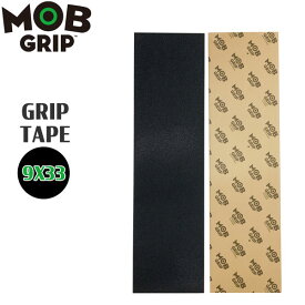 スケートボード スケボー パーツ デッキテープ MOB GRIP モブグリップ グリップテープ GRIPTAPE ブラック 9X33インチ 1枚