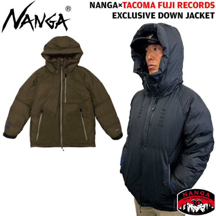 楽天市場】ナンガ NANGA NANGA×TACOMA FUJI RECORDS EXCLUSIVE DOWN  