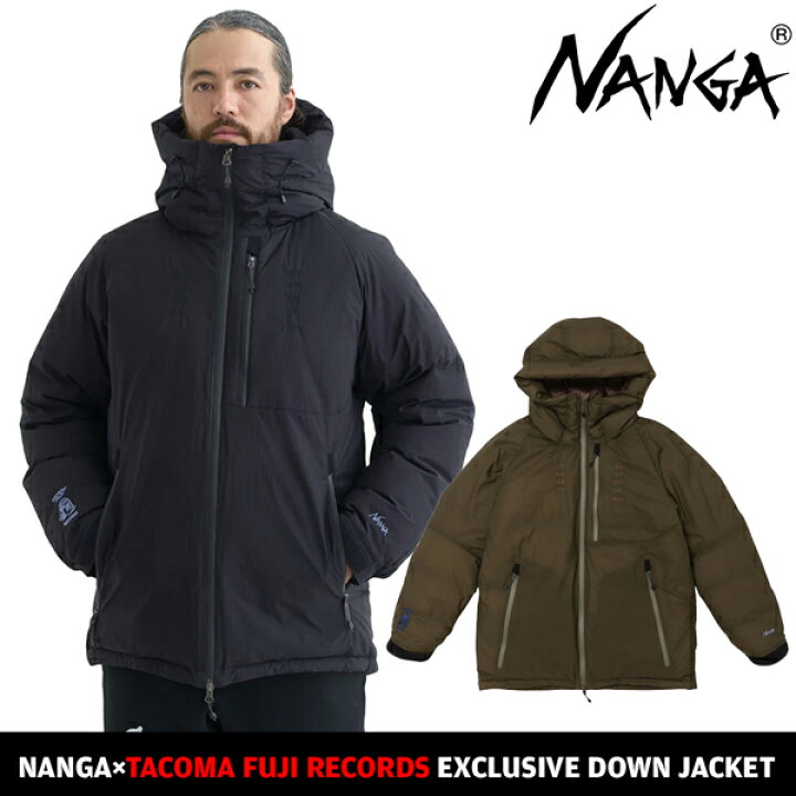 楽天市場】ナンガ NANGA NANGA×TACOMA FUJI RECORDS EXCLUSIVE DOWN 