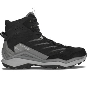 ���[�o�[ LOWA �g���b�L���O�V���[�Y �}�h�b�N�X PRO GT MID WXL �u���b�N×�O���[ ���C�h���f�� �o�R�C