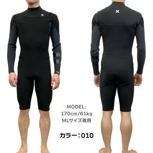 ハーレー ロングスプリング メンズ 25 HURLEY ADVANTAGE PLUS 2/2mm LONG SLEEVE SPRING SUIT ウェットスーツ ロンスプ ジャージ MZLSAD25