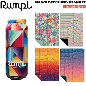 【値下げ】ブランケット ランプル Rumpl NANOLOFT PUFFY TR 100％リサイクル素材 トラベルサイズ キャンプ アウトドア 97X132cm