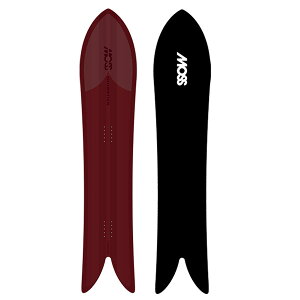 25-26 ���X�X�m�[�X�e�B�b�N ���_���t�B�b�V�� MOSS SNOWSTICK MODERN FISH �X�m�[�{�[�h �� 25-26-BO-MOS 156