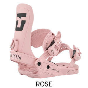 25-26 ユニオン トリロジーチームハイバック UNION TRILOGY TEAM HB スノーボード ビンディング バインディング 25-26-BD-UNI ローズ ライトブルー S M L