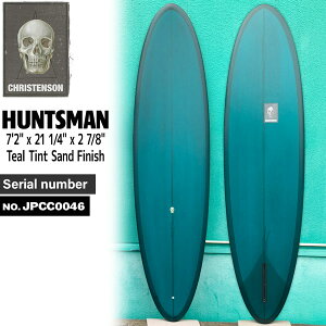 NXe\ nc} Christenson Hunts Man 7f2h Teal Tint Sand Finish PU 50{ NXe\{lVFCv T[t{[h ~bhOX