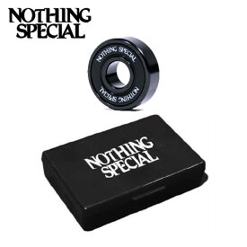 スケートボード ベアリング NOTHING SPECIAL BEARINGS BLACK ABEC 9 ブラックケース ナッシングスペシャル メール便配送