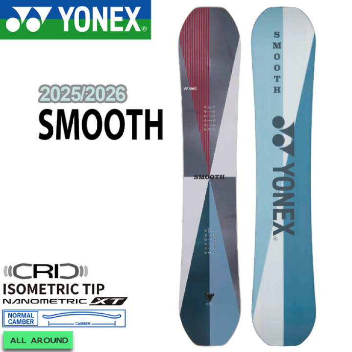 楽天市場】25-26 ヨネックス スムース YONEX SMOOTH スノーボード 板 