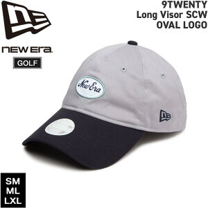 j[G St fB[X Lbv NEW ERA 9TWENTY Long Visor SCW OVAL LOGO O[ lCr[ Xq GOLF  ȁE|GXe