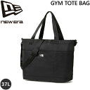 ニューエラ トートバッグ NEW ERA ジム TOTE バック ブラック 約37L ポリエステル
