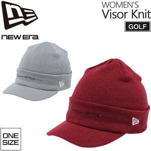 j[G St r[j[ Lbv Xq NEW ERA fB[X VISOR KNIT HANDWRITTEN LOGO p GOLF CAP [֔z