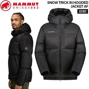 y\z }[g Xm[gbNCT[Vt[fbhWPbg MAMMUT SNOW TRICK IN HOODED JACKET AF BLACK AE^[ WPbg _E nCtg ubN S M L XL